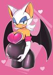  &lt;3 bat belly big_belly big_breasts breasts cleavage clothed clothing dwps female mammal navel pregnant rouge_the_bat sonic_(series) wings 