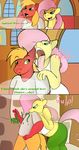  anthro big_macintosh_(mlp) clothing comic equine female fluttershy_(mlp) friendship_is_magic mammal my_little_pony simpleshivers vore 
