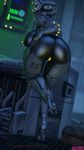  2017 3d_(artwork) alien anus big_breasts big_butt breasts butt butt_grab creepychimera digital_media_(artwork) eyeless faceless female glowing glowing_pussy hand_on_butt hi_res huge_breasts huge_butt humanoid looking_back machine nipple_piercing nipples not_furry novka piercing presenting presenting_hindquarters presenting_pussy pussy robot shiny side_boob solo source_filmmaker spread_butt spread_pussy spreading thick_thighs voluptuous 