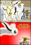  ... 2015 absurd_res arceus black_wings blue_body comic d: dialga digital_media_(artwork) english_text giratina green_sclera grey_body hair head_turn hi_res humor legendary_pok&eacute;mon looking_down mammal museum nintendo o_o onomatopoeia open_mouth palkia pok&eacute;mon post_transformation red_eyes red_iris shocked sound_effects text tfsubmissions video_games white_skin wings yelling 