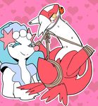  artist_request furry latias pokemon primarina rope tied_up 