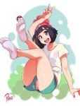  1girl anus creatures_(company) crystalcheese_(artist) feet game_freak nintendo pallasite pokemon pussy solo tagme 