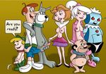  astro elroy_jetson george_jetson jane_jetson judy_jetson mr._spacely rosie the_jetsons 