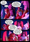  aircraft alien autobot comic cosmicdanger cybertronian dialogue digital_media_(artwork) emotional english_text frown humanoid living_aircraft living_machine machine male not_furry open_mouth red_eyes robot rodimus serious simple_background speech_bubble standing starscream teeth text tongue transformers upset 