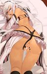  after_sex all_fours altera_(fate) ass bad_revision bare_shoulders censored_revision cum cum_in_pussy cum_on_body cumdrip dark_skin detached_sleeves fate/extella fate/extra fate/grand_order fate_(series) highleg i-pan looking_back md5_mismatch midriff red_eyes short_hair solo tattoo veil white_hair 