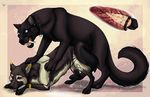  2017 canine cat claws deity demon facial_piercing feline female feral fur hair kittykage mammal piercing sabertooth_(disambiguation) saiya_darkfire shibba wolf 