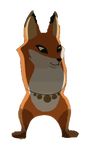  alpha_channel ambiguous_gender anonymous_artist armello canine caricature edit featureless_crotch fox humor jewelry mammal necklace no_torso nude scarlet_(armello) shopped simple_background solo 