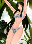  absurdres armpits bikini breasts bug butterfly cleavage detexted highres incredibly_absurdres insect jinki legs long_hair long_legs mecha medium_breasts moribito-02 swimsuit thighs third-party_edit tsuzaki_aoba 