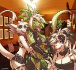  bow canine dragon female fur furred_dragon grope guitar kara_resch mammal musical_instrument nhala_levee spikes zummeng 