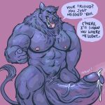  ... 5_fingers ? anthro balls biceps canid canine canis cock_vore cum digestion dramamine drooling english_text erection humanoid_penis looking_at_viewer male male_pred mammal muscular muscular_male navel nipples pecs penis precum saliva sound_effects text tongue tongue_out vore wolf 