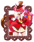  animal_ears arisugawa_himari border chocolate choker cure_chocolat cure_custard cure_gelato cure_macaron cure_whip dog_ears dog_tail earrings extra_ears gloves hat jewelry kamikita_futago kenjou_akira kirakira_precure_a_la_mode kotozume_yukari looking_at_viewer magical_girl minigirl multiple_girls official_art one_eye_closed picture_frame precure puffy_sleeves red_eyes red_hair short_hair size_difference skirt smile tail tategami_aoi through_screen usami_ichika white_background white_gloves 