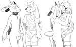  2016 anthro balls blush bulge butt canine caprine clothed clothing collar dog duo erection eyes_closed fur goat growth horn invalid_tag love male male/male mammal ned_(scotch) nude penis tongue tongue_out vanjapanda yagi_(scotch) 