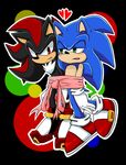  2013 clothed clothing fur gloves hedgehog male mammal myly14 shadow_the_hedgehog sonic_(series) sonic_the_hedgehog 