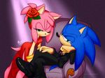  2014 amy_rose clothed clothing female fur gloves hedgehog male mammal myly14 sonic_(series) sonic_the_hedgehog 