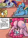  anal anus applejack_(mlp) big_butt butt comic earth_pony english_text equine female female/female feral fluttershy_(mlp) friendship_is_magic horn horse inviting mammal my_little_pony oral pegasus pinkie_pie_(mlp) pony pussy rainbow_dash_(mlp) rarity_(mlp) rimming seductive sex slavedemorto sweat text unicorn wings 