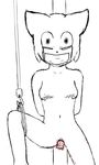  anthro bdsm bittersweet_candy_bowl blood bondage bound bow breasts cat covered_mouth dildo feline female force_feeding forced forced_penetration fur gore lucy_(bcb) mammal nipples nude penetration pussy sex_toy solo teenager unknown_artist vaginal vaginal_penetration webcomic white_fur young 