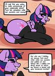  anus butt comic english_text equine female feral friendship_is_magic hi_res horn mammal my_little_pony pussy slavedemorto text twilight_sparkle_(mlp) winged_unicorn wings 