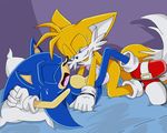  anal anthro bed canine cum cum_in_ass cum_inside cumshot duo erection fox gay hedgehog male mammal miles_prower orgasm penetration penis pillow sega sonic_(series) sonic_team sonic_the_hedgehog sweat tails theredtail unknown_artist 