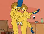  marge_simpson rod_flanders the_fear the_simpsons todd_flanders 