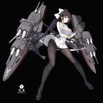  azur_lane bangs black_background black_hair black_legwear blunt_bangs blush breasts brown_eyes character_name closed_mouth commentary_request copyright_name crotch_seam double-breasted eyebrows_visible_through_hair highres holding holding_sword holding_weapon katana kishiyo large_breasts legs_apart long_hair md5_mismatch military military_uniform miniskirt panties panties_under_pantyhose pantyhose pantyshot pantyshot_(standing) pleated_skirt ponytail rigging sheath sheathed simple_background skirt solo standing sword tachi-e takao_(azur_lane) thighband_pantyhose underwear uniform upskirt weapon white_panties white_skirt 