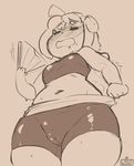  blush breasts camel_toe caprine chelsi clothing ewe exercise exhausted invalid_tag mammal scorci sheep slightly_chubby spandex sweat thick_thighs thigh tight_clothing tired under_boob 