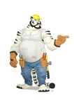  2016 angry anthro armpit_hair armpits beard claws clothed clothing digital_media_(artwork) facial_hair feline fur furrybob gloves hammer male mammal pants shirt solo stripes tank_top tiger toe_claws tools white_fur white_tiger wrench 