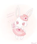  artist_request furry jewelpet pink_eyes rabbit ruby_(jewelpet) smartphone smile 