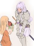  armor dress flower game_cg kinoshita_(air_hike) orc_ni_maketa_kuni_6 sword 