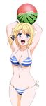  bikini cleavage kitahara_koudai rokudenashi_majutsu_koushi_to_kinki_kyouten rumia_tingel swimsuits transparent_png wet 