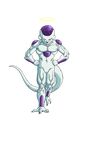  1boy alien dragon_ball dragon_ball_super frieza full_body halo looking_at_viewer muscle official_art smile tail 