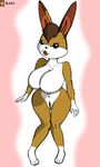  anthro breasts eared_mew female invalid_tag monster_rancher pussy video_games 
