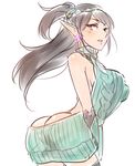  1girl ass black_hair breasts elf long_hair paladins ying_(paladins) 