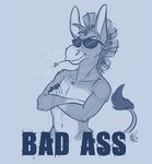  amazing butt donkey equine eyewear invalid_tag mammal nicnak044 sketch sunglasses 