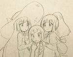  3girls lillie_(pokemon) multiple_girls pokemon pokemon_(anime) pokemon_sm pokemon_sm_(anime) triple_persona 