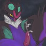  balls colored_sketch cum cumshot ejaculation erection hands-free male nintendo noivern orgasm penis pok&eacute;mon solo tapering_penis thickick tongue tongue_out video_games 