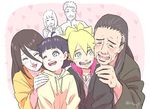  3girls aunt_and_nephew aunt_and_niece blue_eyes blush boruto:_naruto_next_generations brother_and_sister closed_eyes commentary_request family grandfather_and_granddaughter grandfather_and_grandson heart hyuuga_hanabi hyuuga_hiashi hyuuga_hinata multiple_boys multiple_girls naruto naruto_(series) risuo siblings smile sweatdrop uzumaki_boruto uzumaki_himawari uzumaki_naruto wavy_mouth whisker_markings 