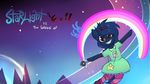  clothing dress equine fan_character female horse mammal marsminer mountain my_little_pony night pony rainbow solo star star_vs_the_forces_of_evil starlight_blossom wand 