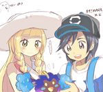  lillie_(pokemon) male_protagonist_(pokemon_sm) pokemon pokemon_(game) pokemon_sm tagme you_(pokemon_sm) 