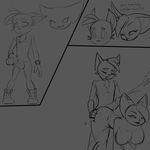  age_difference bat big_breasts big_butt big_penis breasts butt canine clothing cum fox gloves hot_dogging mammal masturbation miles_prower nukenugget penis rouge_the_bat sketsh sonic_(series) text 