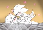  balls bed blush didichann duo erection hedgehog lying male male/male mammal mostly_nude on_back penetration penis sex shadow_the_hedgehog sonic_(series) sonic_the_hedgehog 