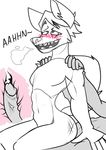  anal anthro blush butt cum cum_inside fruxuyup_(artist) fruxuyup_(character) fucked_silly fur hair male male/male mammal nude orgasm penis smile solo 