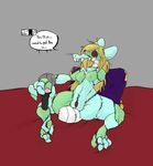  anthro bed bedding blanket blonde_hair colored female hair mammal ms._n_(character) penetrable_sex_toy pepperchan pillow rat rodent sex_toy undead zombie 