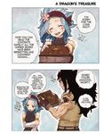  1boy 1girl blue_hair dcharacter_request fairy_tail rusky tagme 