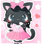  artist_request black_eyes cat diana_(jewelpet) furry jewelpet smile 