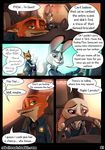  clothed clothing comic disney judy_hopps lagomorph male mammal nick_wilde police rabbit robcivecat zootopia 