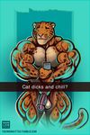  2015 abs anthro balls benji_(character) big_balls big_penis bracelet cellphone clouded_leopard ear_piercing english_text feline green_eyes grin hyper hyper_muscles iphone jewelry mainlion male mammal markings muscular muscular_male nude one_eye_closed pecs penis phone piercing selfie simple_background smile snapchat solo tattoo text thick_thighs tongue tongue_out wink 