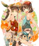  1boy 1girl female_protagonist_(pokemon_ultra_sm) male_protagonist_(pokemon_ultra_sm) pokemon pokemon_(game) pokemon_sm pokemon_ultra_sm tagme 