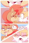  anthro blue_eyes blush chipmunk cloudz comic cum cum_in_mouth cum_inside cum_swap domination duo female female_domination fur hair kissing male male/female mammal miles_prower open_mouth rodent sally_acorn sex simple_background snowball snowballing sonic_(series) sonic_the_hedgehog text tongue 