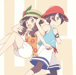  1boy 1girl female_protagonist_(pokemon_ultra_sm) male_protagonist_(pokemon_ultra_sm) pokemon pokemon_(game) pokemon_sm pokemon_ultra_sm tagme 