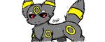  aoro eeveelution ms_paint nintendo pok&eacute;mon simple_background umbreon video_games 